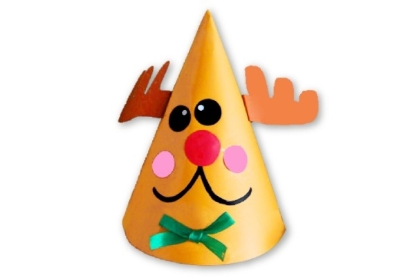 クリスマス会で使える帽子！「クリスマス帽子～トナカイ～」
