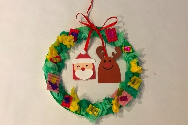 飾ることを楽しんで♪「にぎにぎ　ぎゅっぎゅっ　クリスマスリース」
