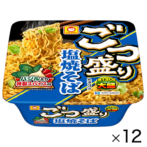 ごつ盛り塩焼そば　カップ　156g×12