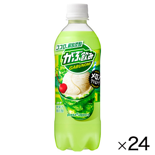 がぶ飲みメロンクリームソーダ500ml