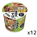 エースコック  だしの旨み減塩小海老天そば  カップ  42g×12