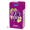 100％パックジュース（125ml×24本）