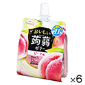 おいしい蒟蒻ゼリーピーチ味　１５０ｇ　ｘ６