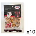 吉岡製菓所  地飴  ゴマ黒糖  80g×10