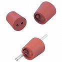 【Web限定アウトレット】穴付赤ゴム栓8号