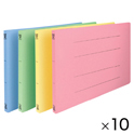 フラットファイルPP ヨコ型（10冊） A4E （226×311㎜）