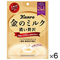 カンロ　金のミルクキャンディ　80g×6