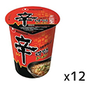 農心ジャパン  辛カップラーメン  68g×12