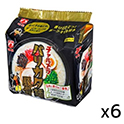 明星  チャルメラ  バリカタ麺豚骨    5食  82g×5食×6